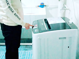 学校洗衣机如何正确使用